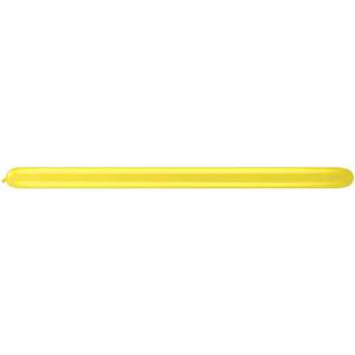 Qualatex Animal Twisty Yellow 260Q Latex Balloons (100/Pk)