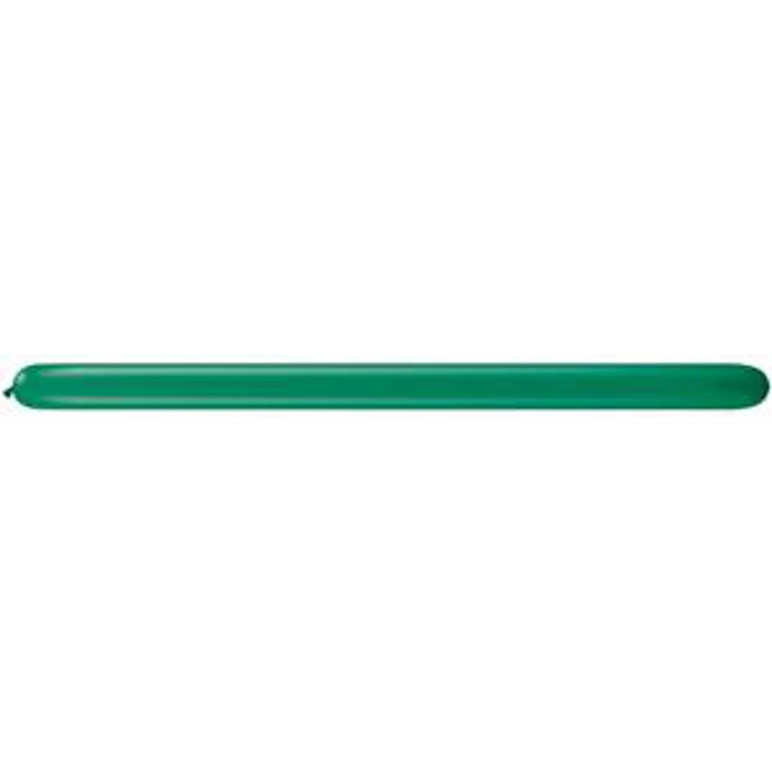 Qualatex Animal Twisty Emerald Green 160Q Latex Balloons (100/Pk)