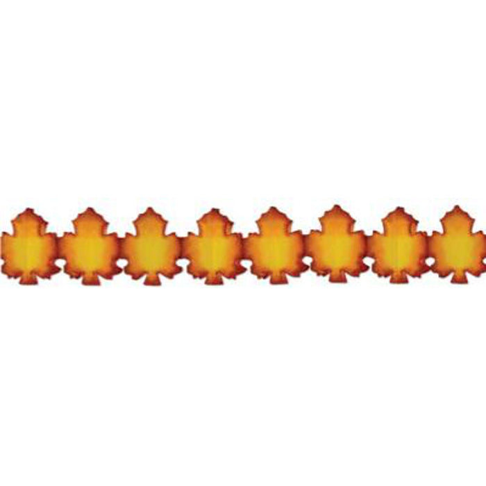 9"X12' Autumn Maple Leaf Garland (3/Pk)