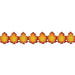 9"X12' Autumn Maple Leaf Garland (3/Pk)