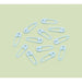 Blue Safety Pins - Pack Of 24 (12 Packs)