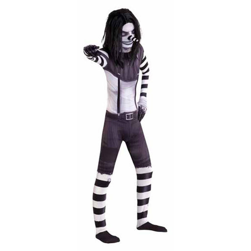 Creepy Laughing Jack Urban Legend Kids Large Costume