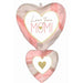31" Cutout Collage Mom Hearts Balloon