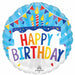 Exquisite 18" Tiered Cake For Any Occasion - Hbd Rnd Hx S40 Pkg