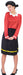 Olive Oyl Adult Costume - Ladies SM (Size 2/8) (1/Pk)