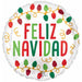 Feliz Navidad Christmas Lights Foil Balloon (5/pk)