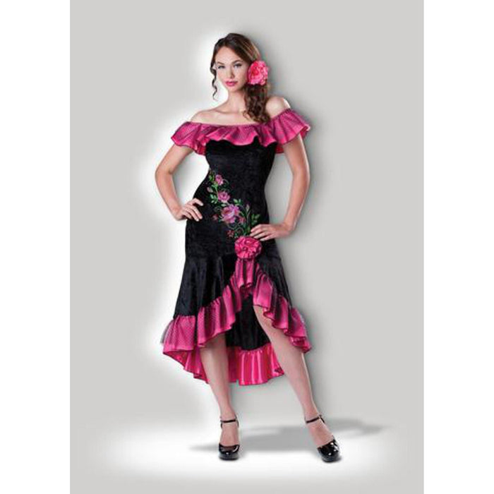 "Flirty Flamenco Medium Dress For Women"