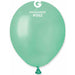 Gemar 5" Metallic Aquamarine Balloon #062 100B