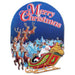 Merry Christmas Sign 61cm x 46cm (3/Pk)