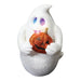 "Glitter Ghost Light Up Decoration - 10"X6""