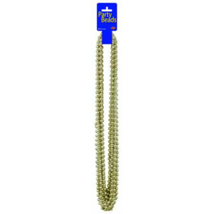 Gold Party Beads.