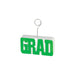 Green Grad Photo/Balloon Holder (6 Oz)