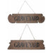 Halloween Graveyard Sign - 2 Spooky Styles