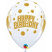 Raise a Toast Qualatex 11″ Birthday Cheers Brew Latex Balloons (50/Pk)