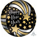  Hny Shooting Stars Balloon - 16" Orbz XL G20 Pkg