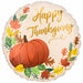  18" Happy Thanks Giving Fall Pumpkin Foil Balloon (5/Pk)