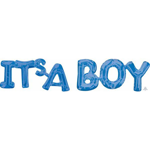 "Its A Boy" Blue Block Set (20 Pieces)