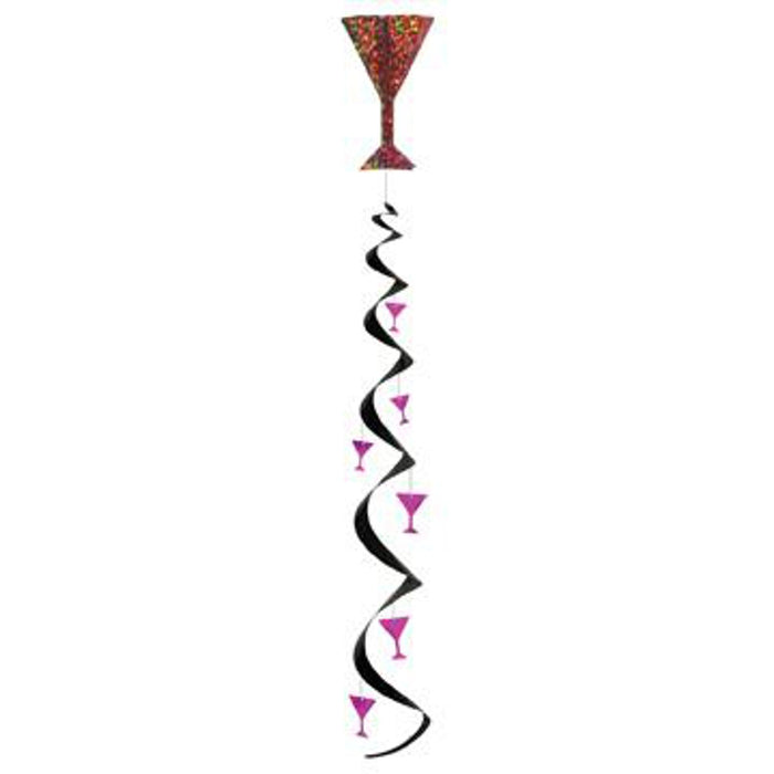 Jumbo Martini Whirl 48" Glass