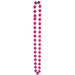 Jumbo Pearl Pink Party Beads - 40" 22Mm.