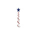 Jumbo Star Whirls In Red, White, And Blue (48")
