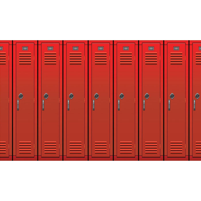 "Locker Room Background Decoration"
