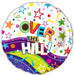 Over The Hill! Clearview 18" Round Foil Balloon  (5/Pk)