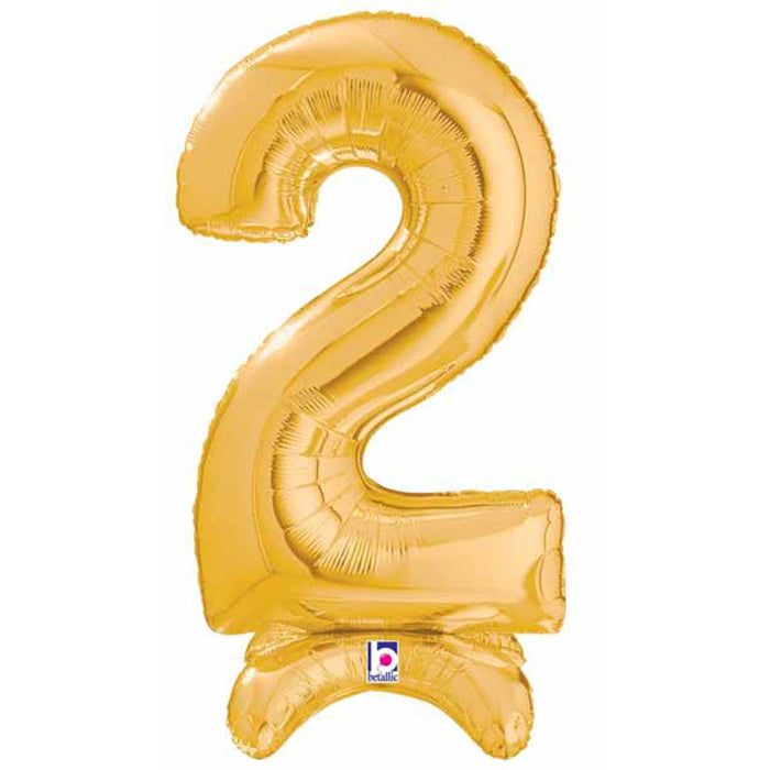Megaloon #2 Gold 25" Stand Up Package.