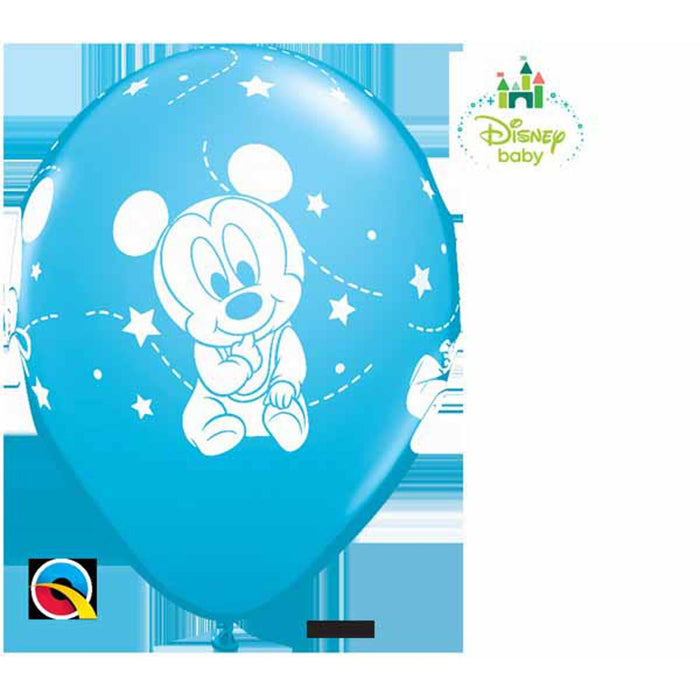 Mickey Baby Stars Plush Toy - 11" Pb/Reb 25/Bg