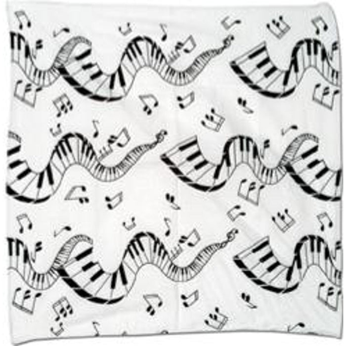 Musical Notes Bandana - 22"X 22"