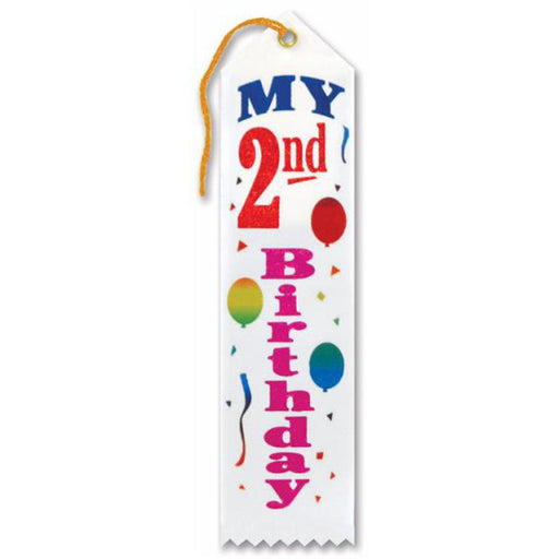 My 2nd Birthday Award Ribbon: Celebrate in Style!
