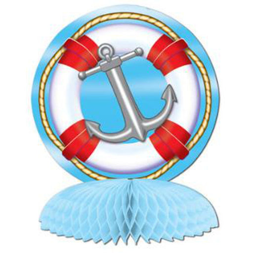 "Nautical-Themed Anchor Centerpiece - 10 Inch (1 Pack)"