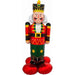 AirLoonz Nutcracker Greeter Foil Balloon - Festive Holiday Greeting