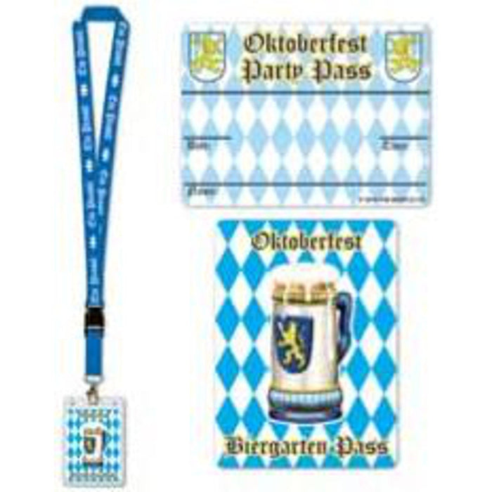 Oktoberfest Party Pass - 12 Packs Per Case!