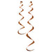 Orange Twirly Whirlys, Pack Of 6