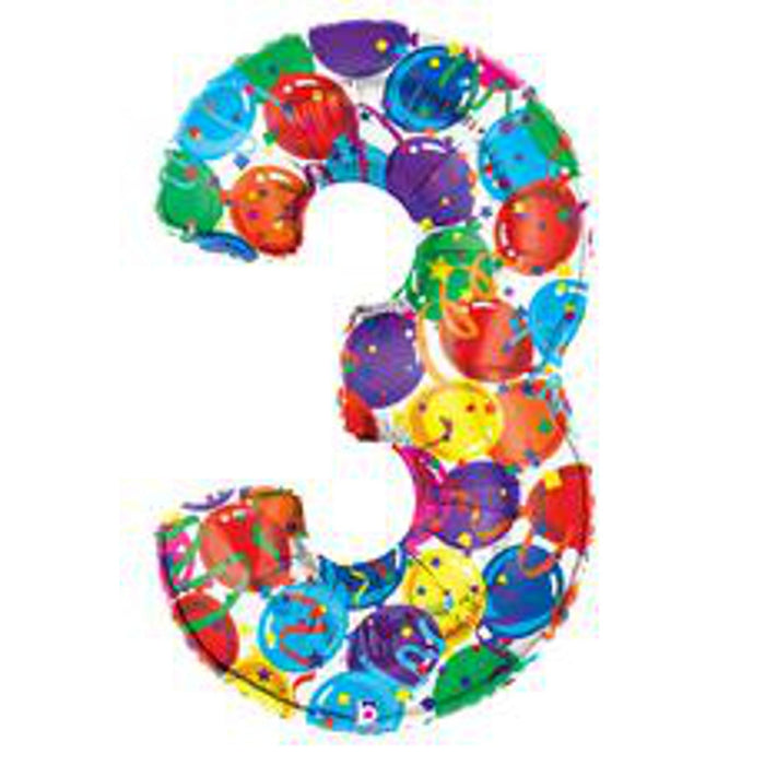 "Party Megaloons #3 - 40" Shape Balloon Pack"