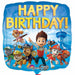 Paw Patrol Happy Birthday Square Balloon - 60 Pack (18" Size)