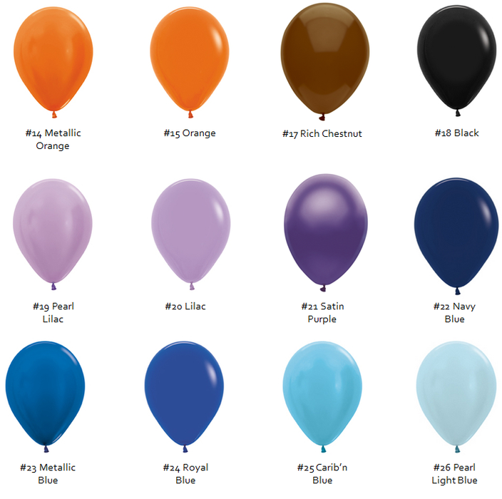 Custom DIY Balloon Garland and Arch Kit with 5, 11 and 18-inch Balloons for Weddings, Birthdays, Gender Reveal Parties - Shimmer & Confetti