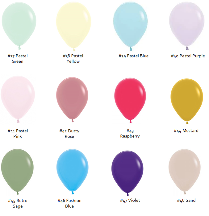 Custom DIY Balloon Garland and Arch Kit with 5, 11 and 18-inch Balloons for Weddings, Birthdays, Gender Reveal Parties - Shimmer & Confetti