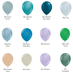 Custom DIY Balloon Garland and Arch Kit with 5, 11 and 18-inch Balloons for Weddings, Birthdays, Gender Reveal Parties - Shimmer & Confetti
