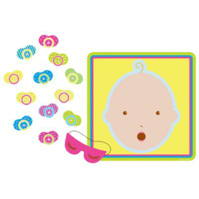 "Pin The Pacifier" Baby Shower Game.