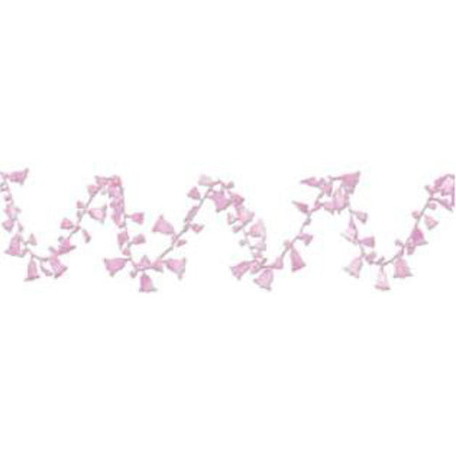 Pink Bell Garland - 25'/Pkg Gleam N Flex