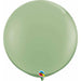 Qualatex 36" Cactus Green Latex Balloons (2-Pack)