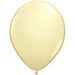 Qualatex 5" Ivory Silk Latex Balloons (100/Pk)