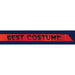"Red Best Costume Sash"
