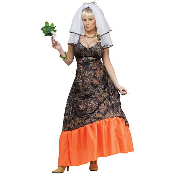 Red Neck Bride Costume.