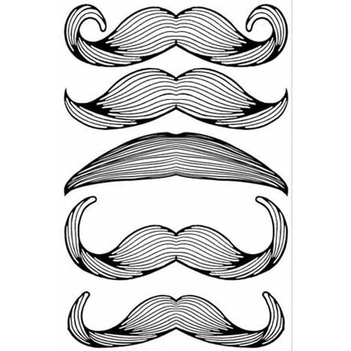 "Retro Glow-In-The-Dark Mustache By Stachetats"