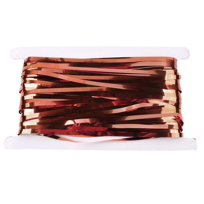 Rose Gold Fringe Curtain Party Decoration Set