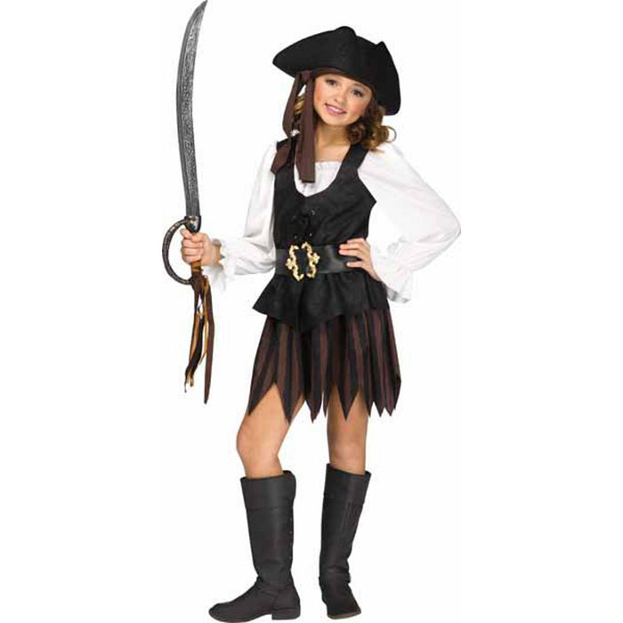 Rustic Pirate Maiden Child Costume