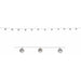"Shiny Disco Ball Garland - 12 Balls"