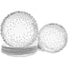 Silver Polka Dot Side Plates 12ct